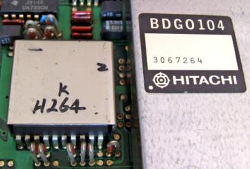 Hitachi BDG0104 bubble memory module