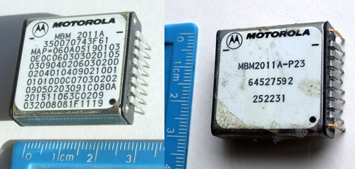 Motorola MBM2011A bubble memory module