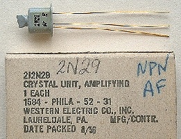 2N29 transistor