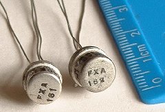 XA161 and XA162 transistors