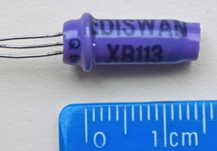 purple XB113 transistor