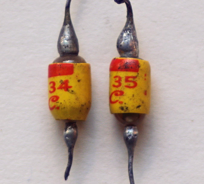 GEX34 and 35 diodes