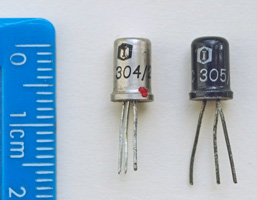 Intermetall OC304/2 and OC305transistor