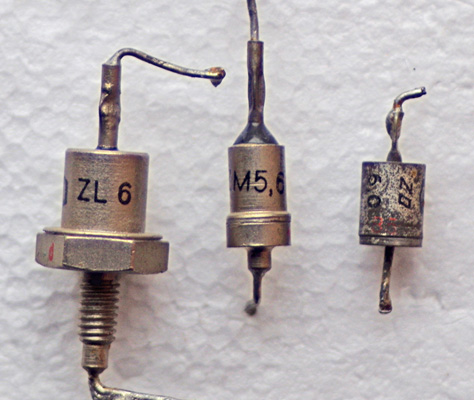 Z6 and Z8 diodes