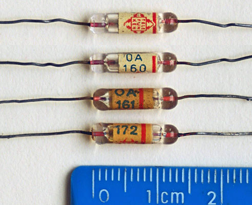 Telefunken OA diodes
