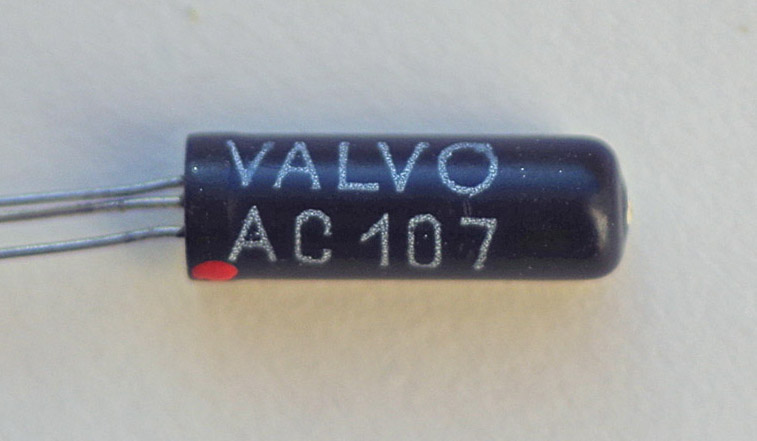 Valvo AC107 transistor