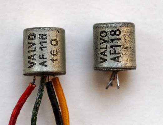 Valvo AF116 transistor