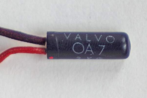 Valvo OA7 diode