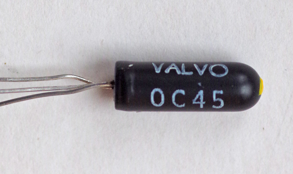 Valvo OC45 transistor