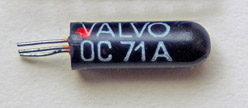 Valvo OC71A transistor