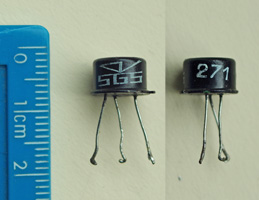SGS 2G271 transistors