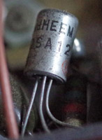 Van der Heem 2SA12 transistor