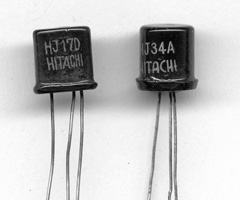 Hitachi transistors