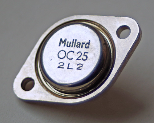 OC25 transistor
