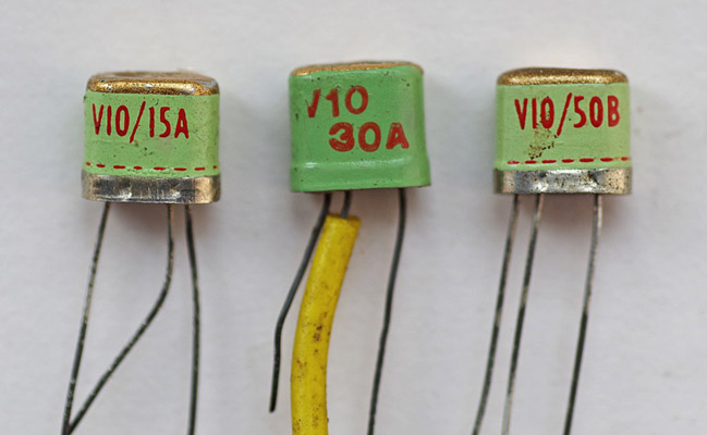 V10 suffixed transistors