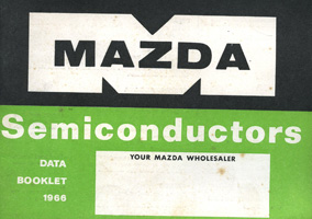 MAZDA semiconductors data booklet