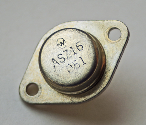 Westinghouse ASZ16 transistor